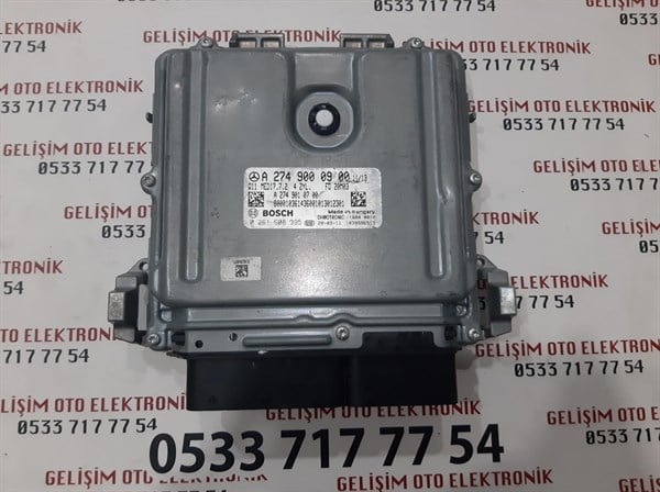 A2749000900 A2749010700 0261S08395 MED17.7.2 MERCEDES W212 BENZ C180 E180 MOTOR BEYNİ