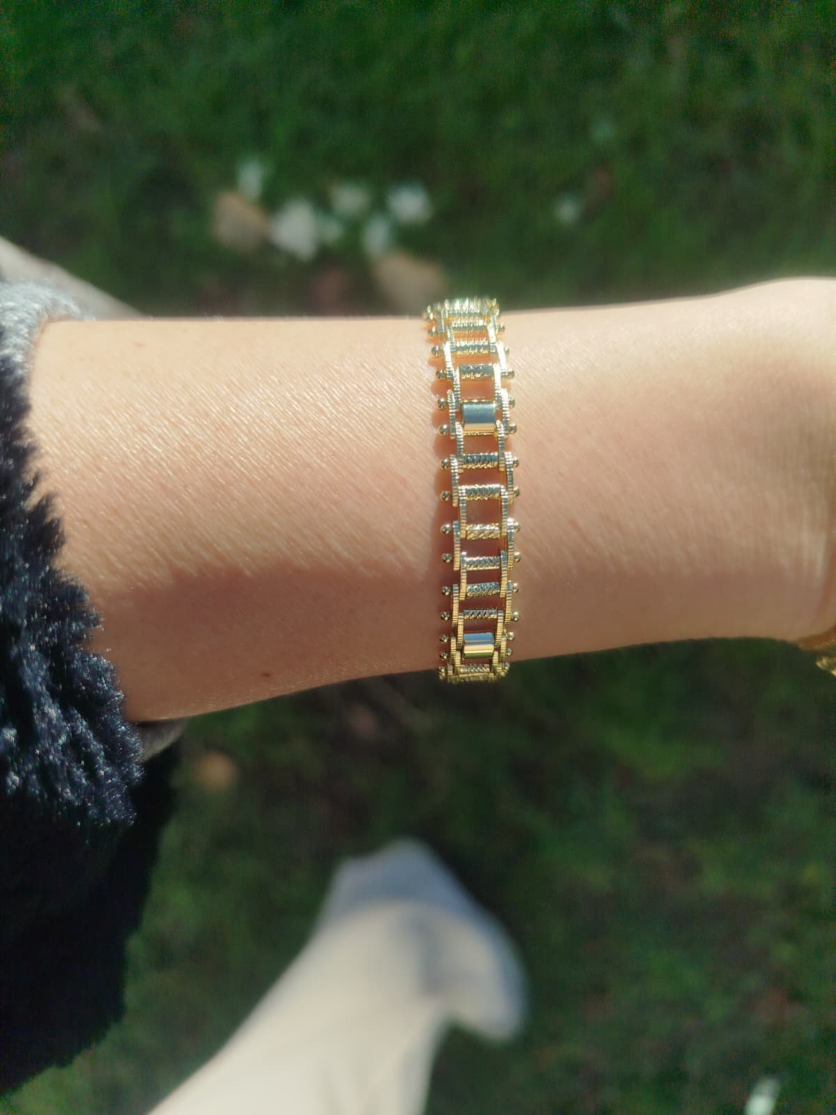 Çubuk Dorikalı Gold Bileklik