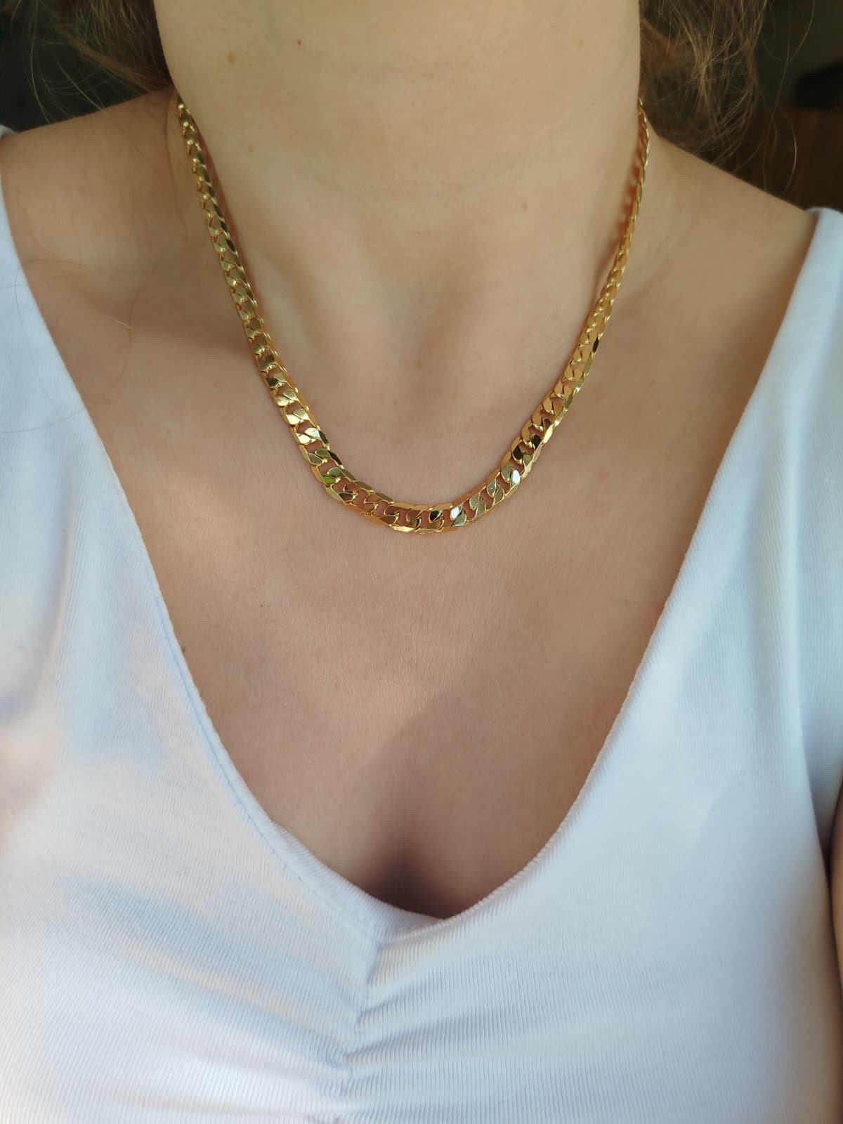 Gold Gurmet Kolye 45 Cm