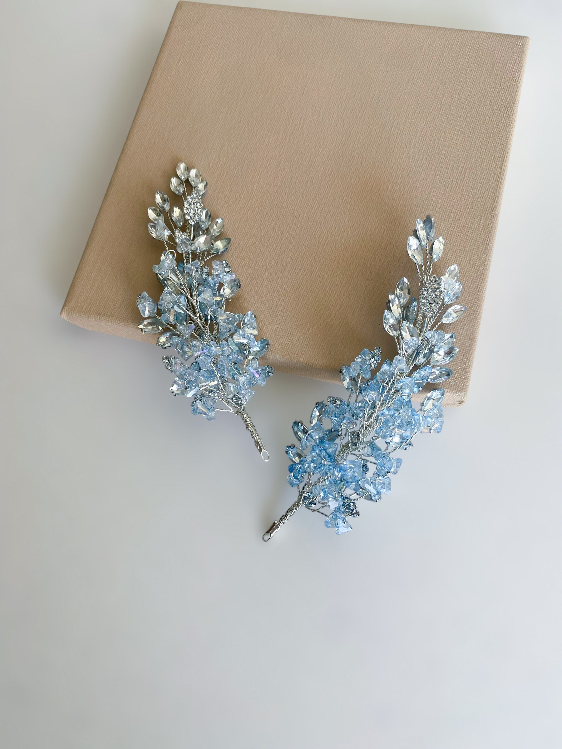 BEBEK MAVİSİ NİŞAN TOKASI İKİLİGİZEM ACCESSORY