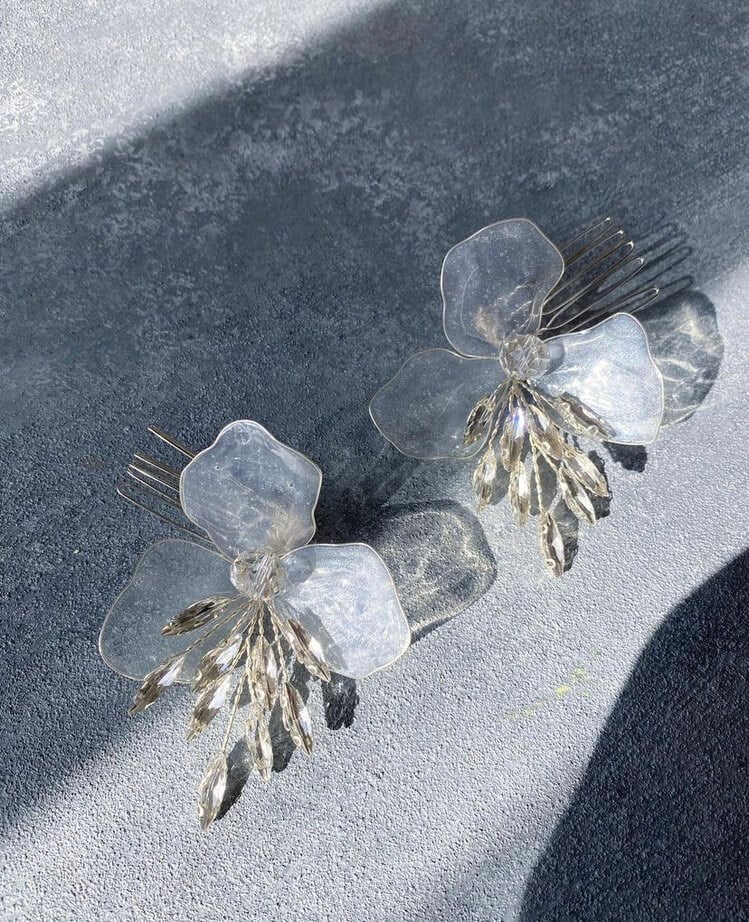 YARI SAYDAM GELİN TAÇ TOKASIGİZEM ACCESSORY