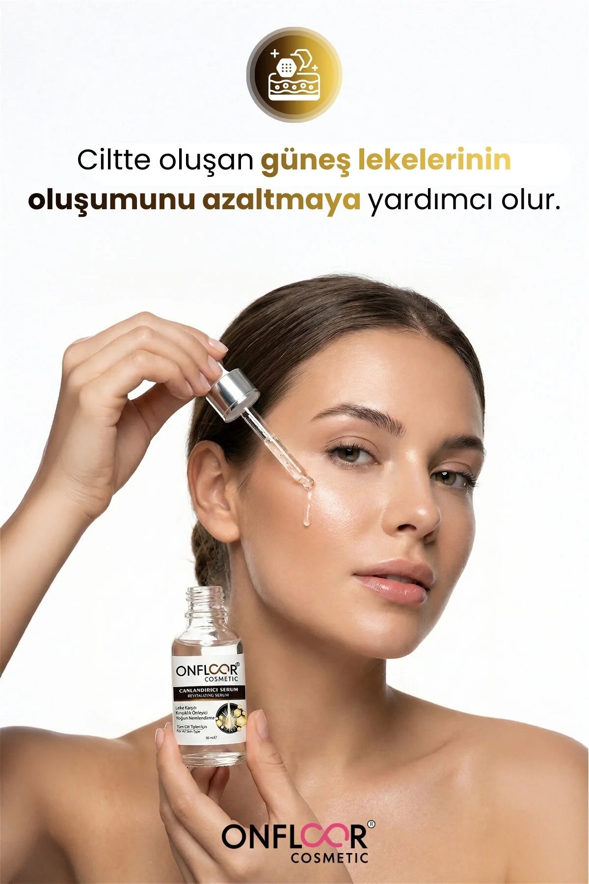 Cilt Sıkılaştırıcı, Kırışıklık Karşıtı , Gözenek Görünümü Azaltıcı ve Yoğun Nemlendirici Serum 30 ml