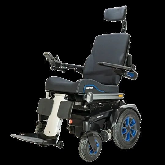 Meyra 2.611 MC2 NEW Akülü Tekerlekli Sandalye - Biyomekanik Sırtlık ve MY SEAT Sistem