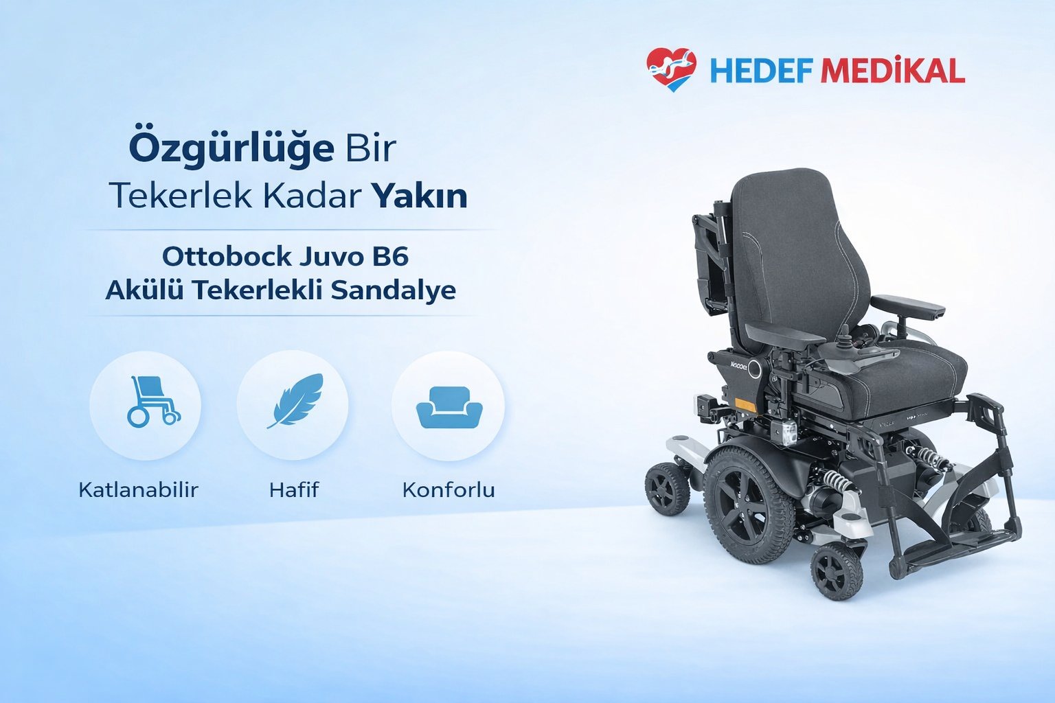 Ottobock Juvo B6 Akülü Tekerlekli Sandalye