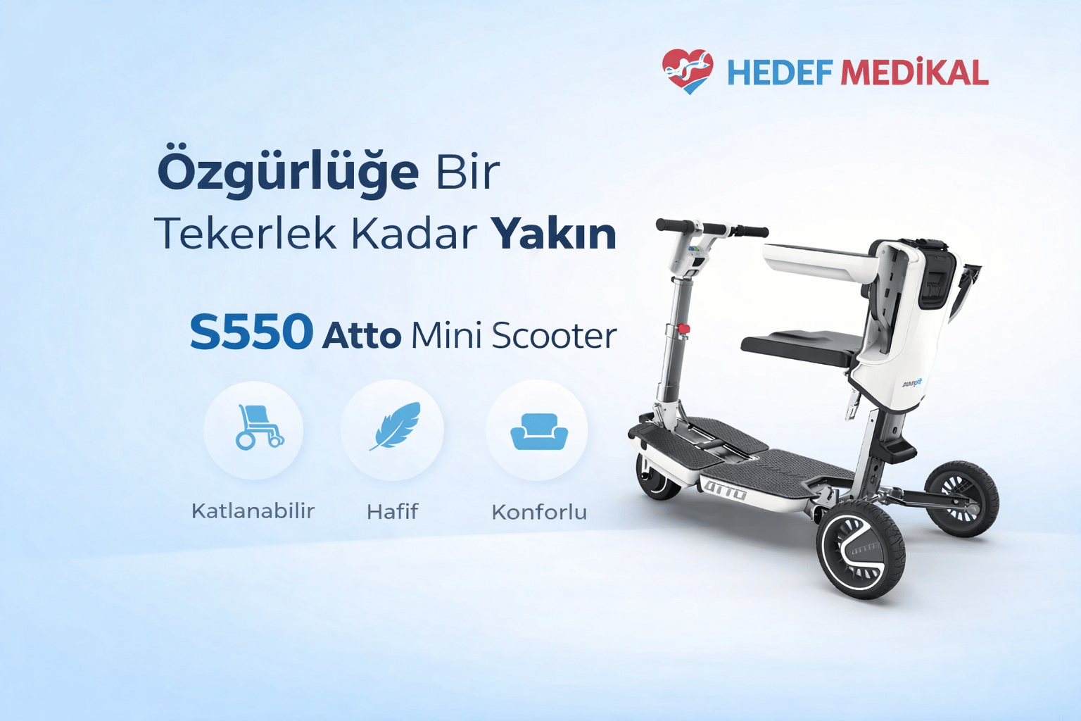 S550 Atto Mini Scooter
