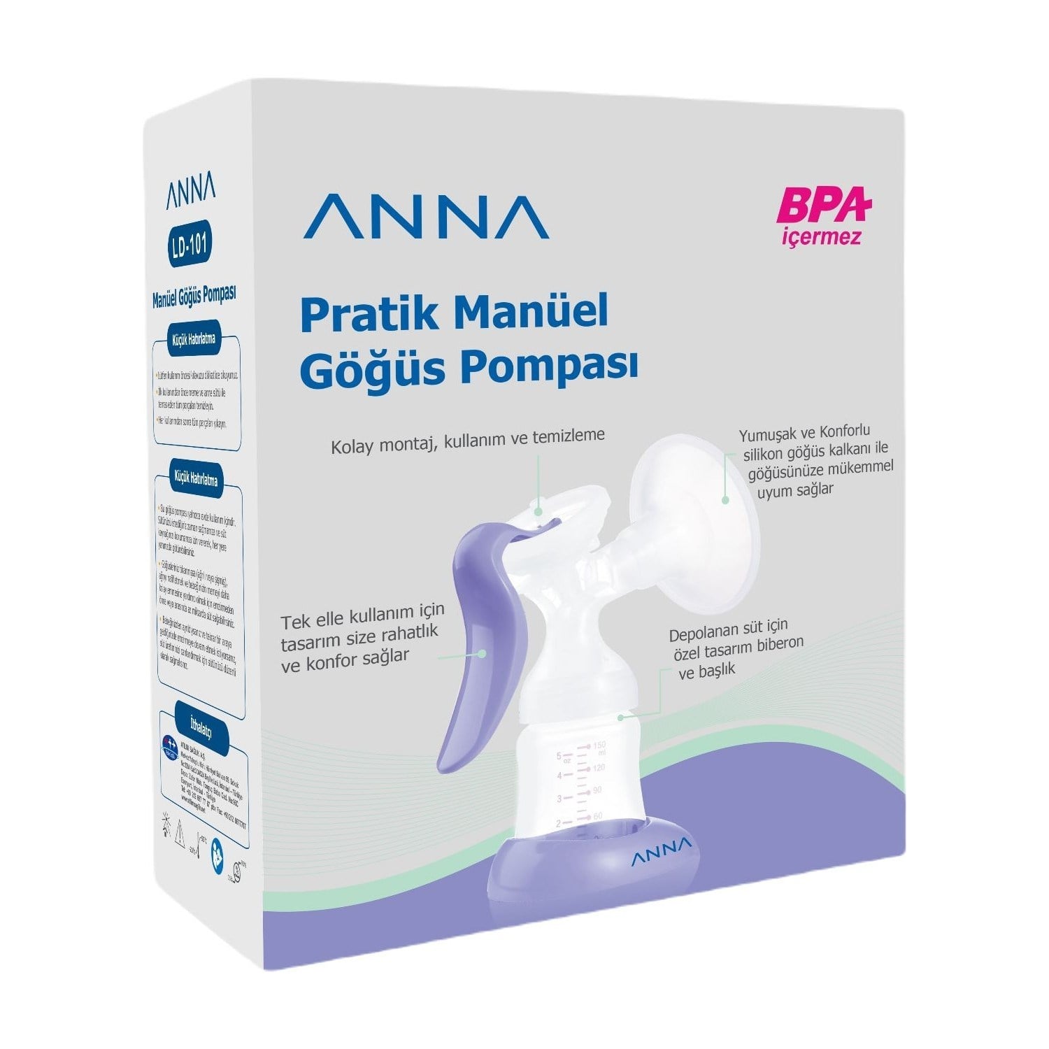Anna Pratik Manüel Göğüs Pompası