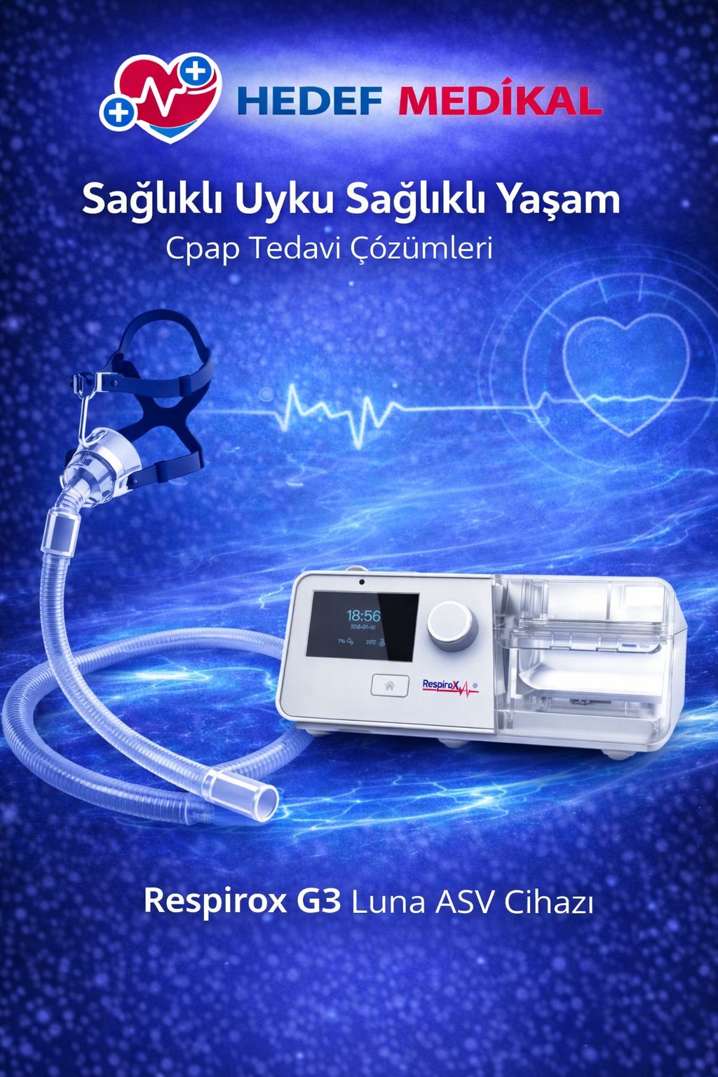 Respirox G3 Luna ASV Cihazı