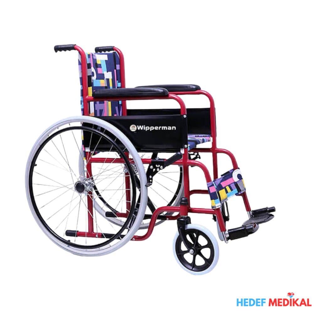W516 Su Geçirmez Kumaşlı Katlanabilir Çocuk Tekerlekli Sandalye