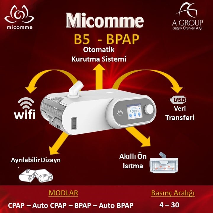 MİCOMME BPAP - B5