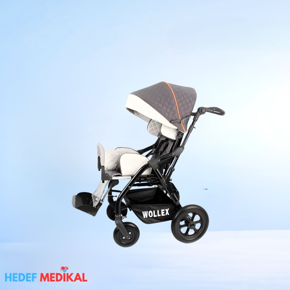 Wollex Trio CP Ayarlanabilir Serebral Palsi Engelli Çocuk Arabası (60 Kg Kapasite)