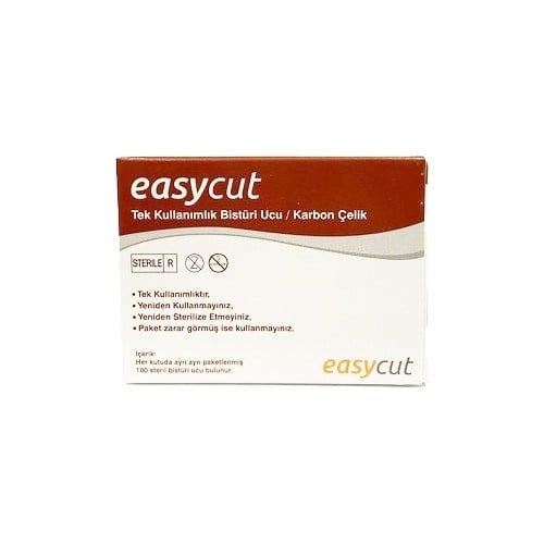Easycut Steril Bisturi Ucu No:11 (100 Adet) 1 Kutu