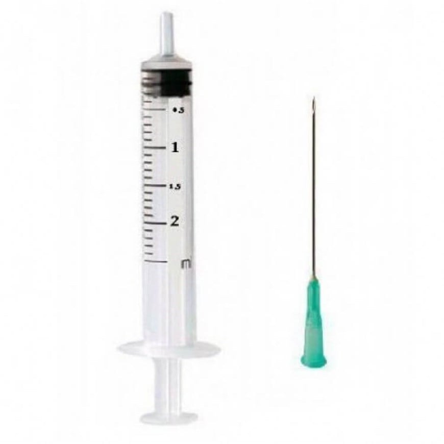 Ayset Şiringa Steri·l Yeşi·l Uçlu 50ml