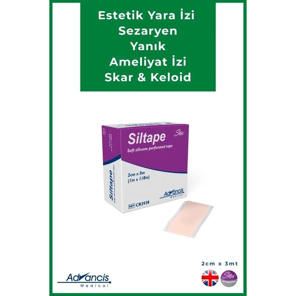 SİLTAPE SOFT SİLİKON BANT 2CMX3M