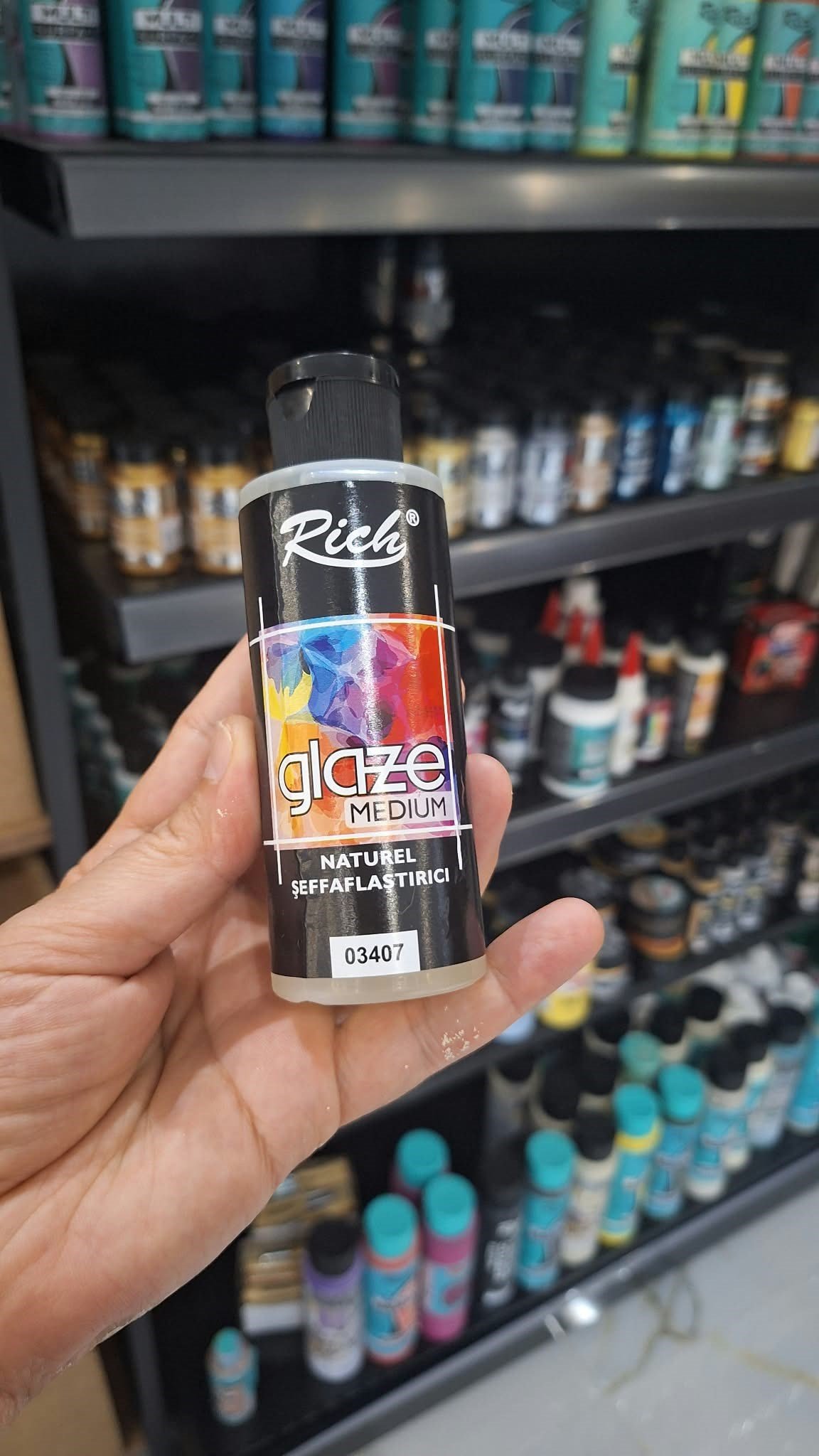 RİCH GLAZE MEDİUM 120 ML