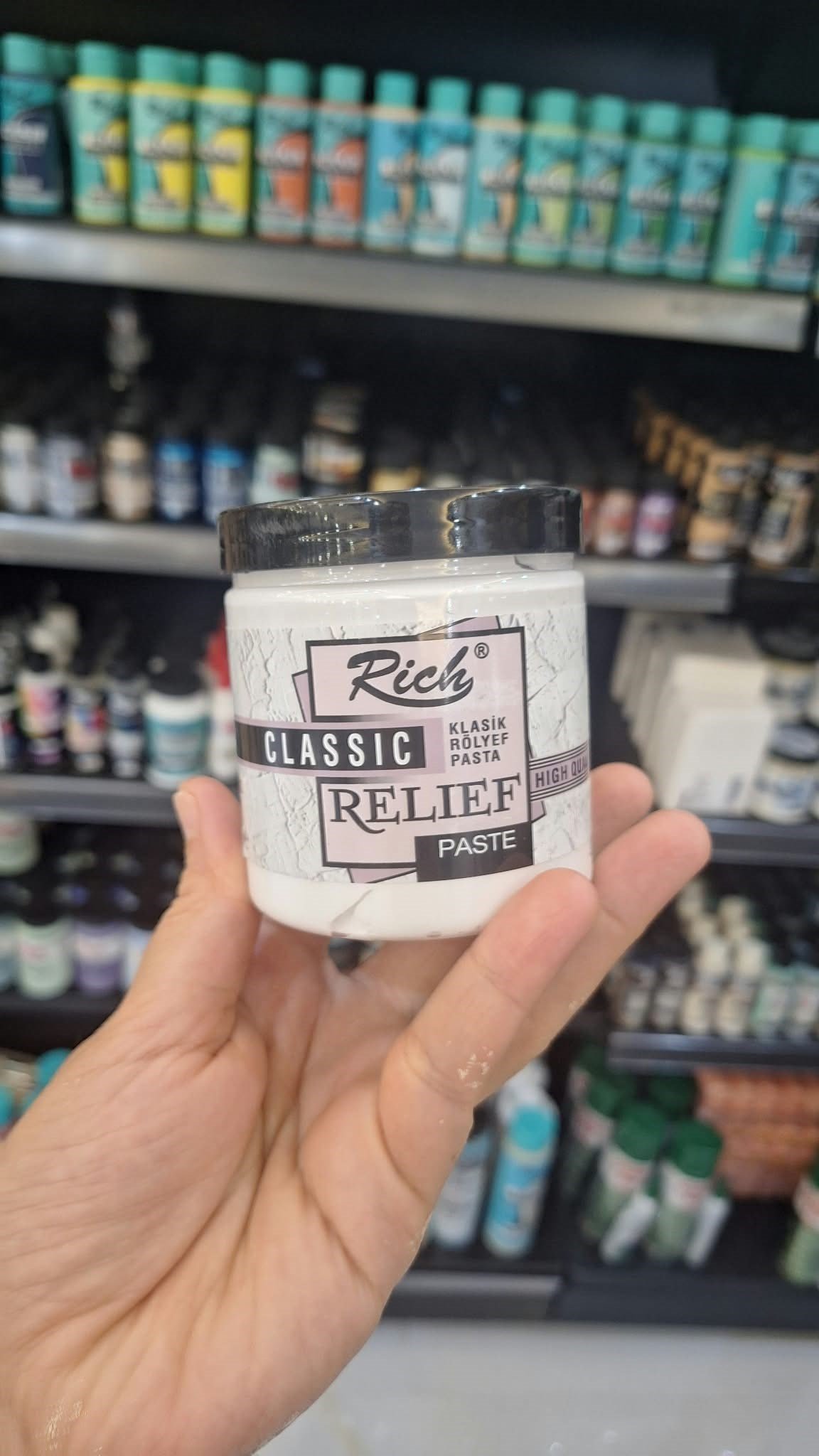 RİCH KLASİK RÖLYEF PASTA 350 GR