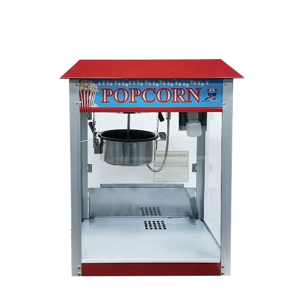Büyük Sanayi Tipi Popcorn Mısır Patlatma Makinesi
