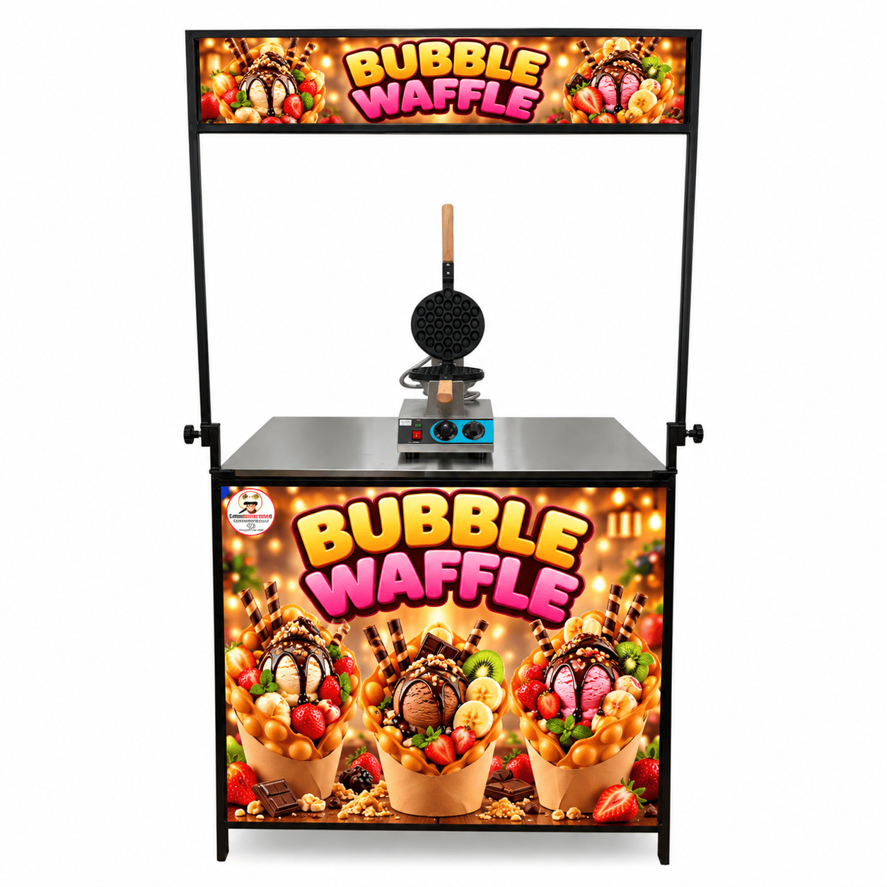 Katlanabilir Bubble Waffle Standı