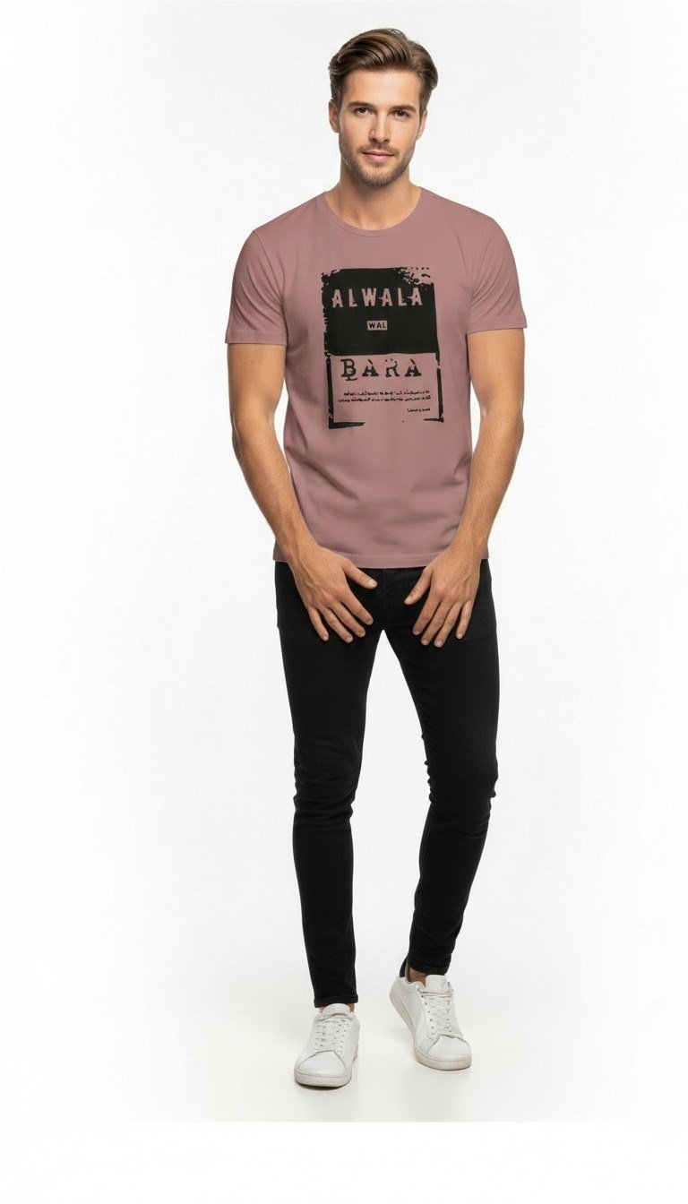 Urban Dynamic Baskılı Erkek Tişört – Günlük & Streetwear Stil