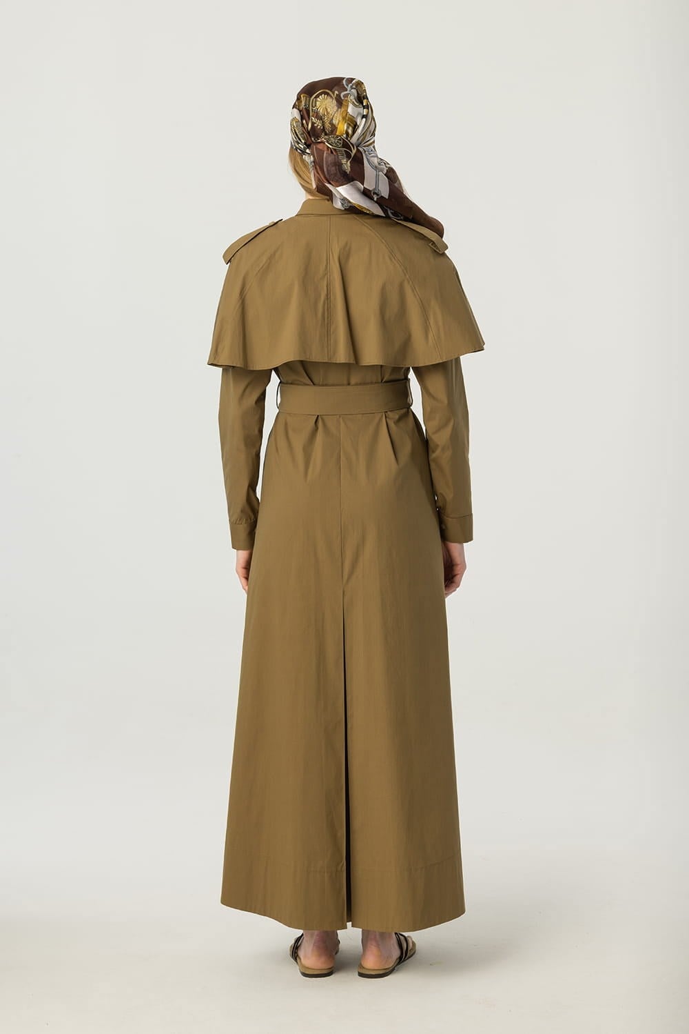 Trenç Elbise Camel