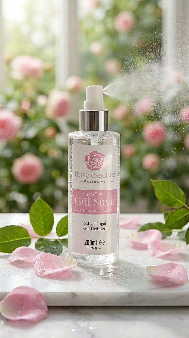 ROSE ESSENCE 200 ML DOĞAL GÜL SUYU