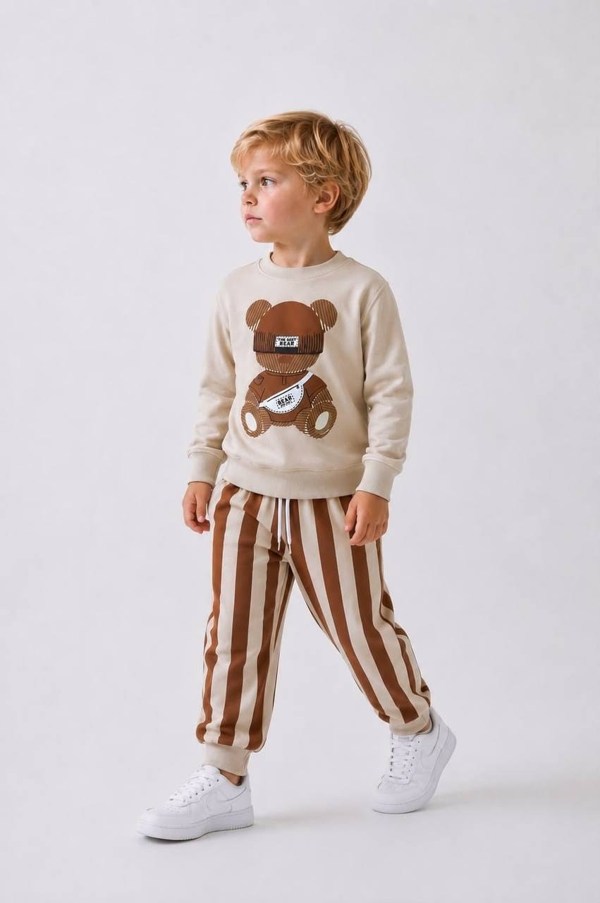 B&K Kids Ayıcıklı Erkek Çocuk Takım