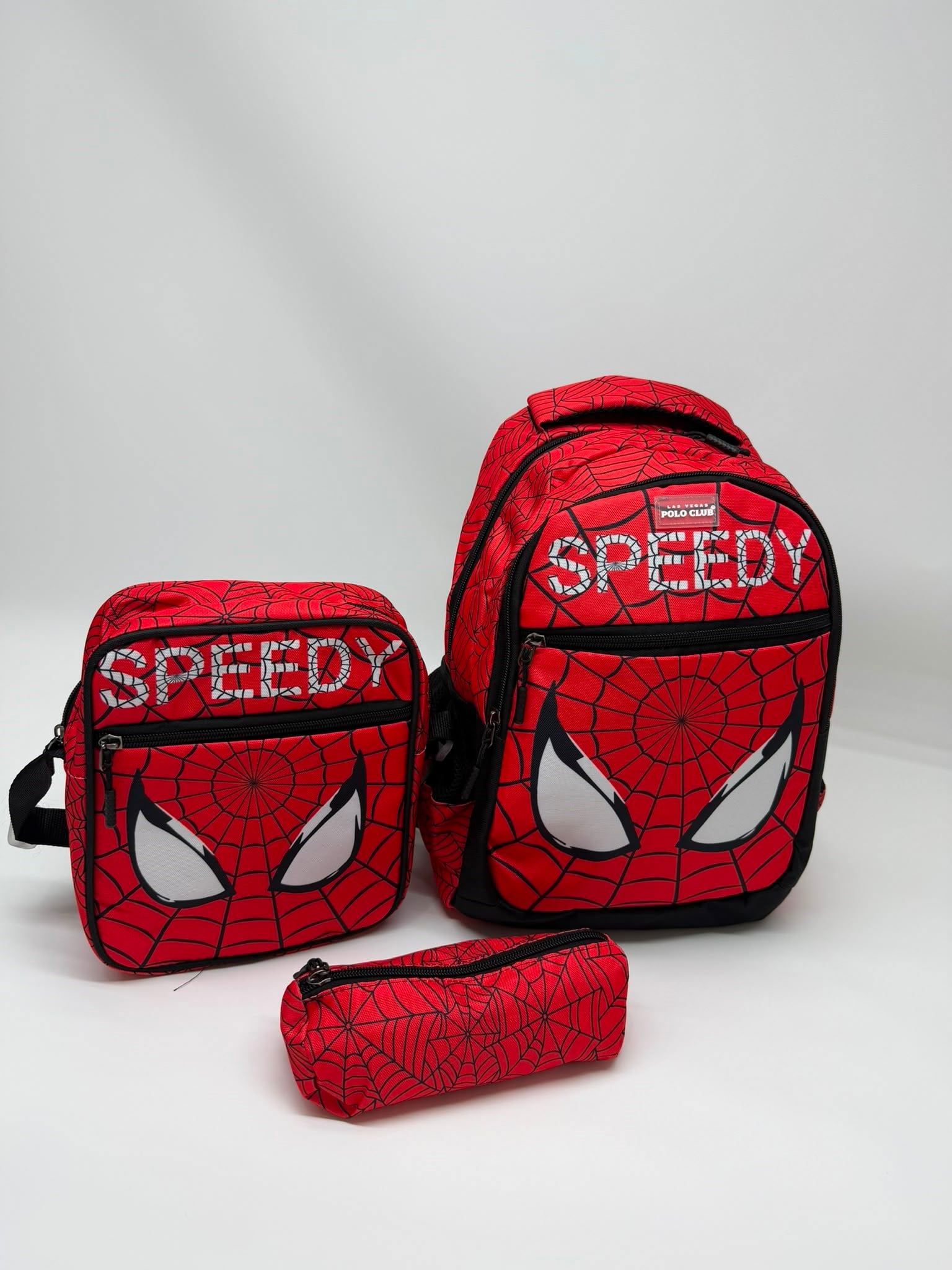 B&K Kids Spider-Man Erkek Okul Çantası 3lü Set