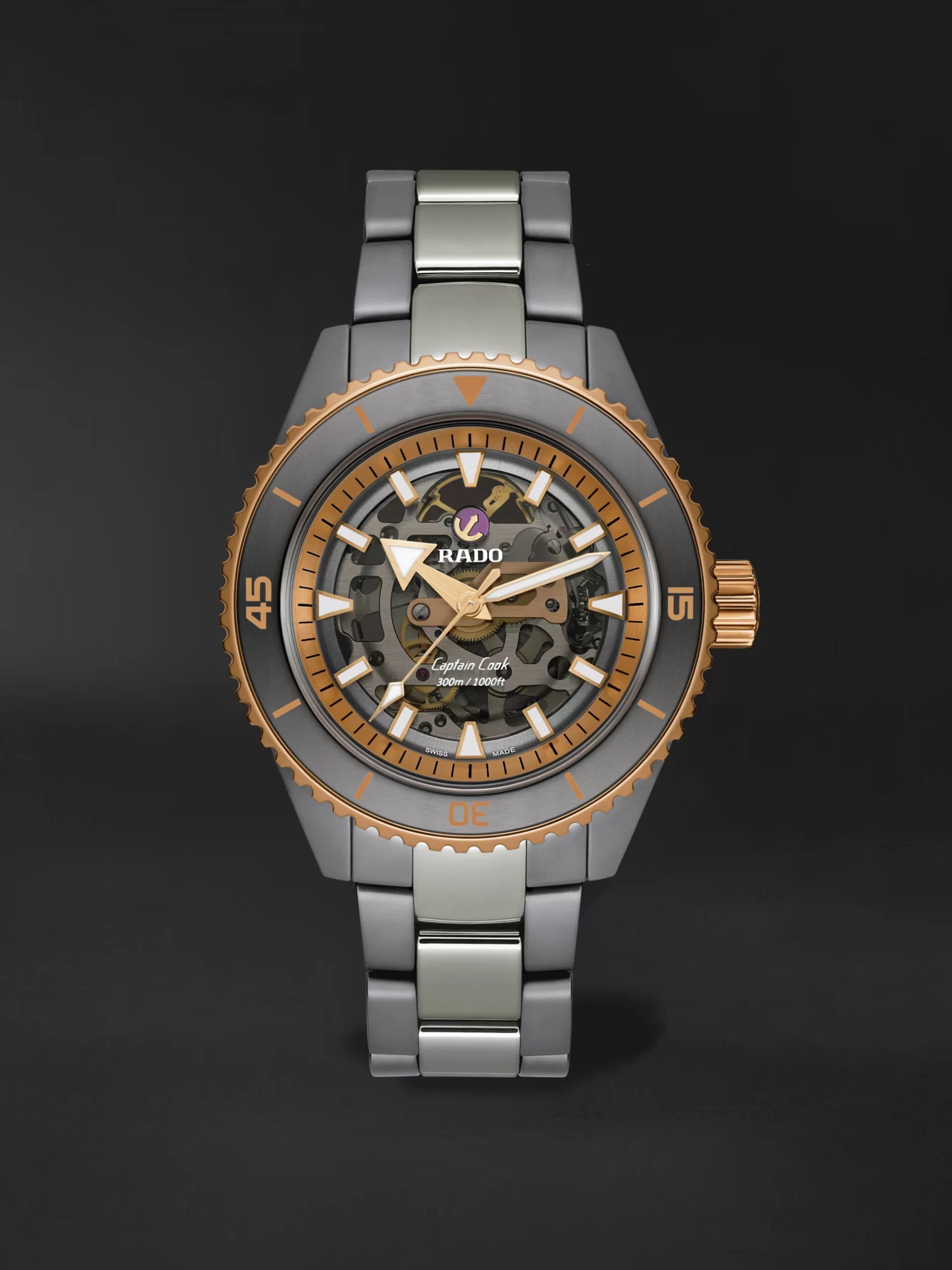 Rado R32148162 Captaın Cook Hıgh-Tech Ceramıc Automatic  Kol Saati