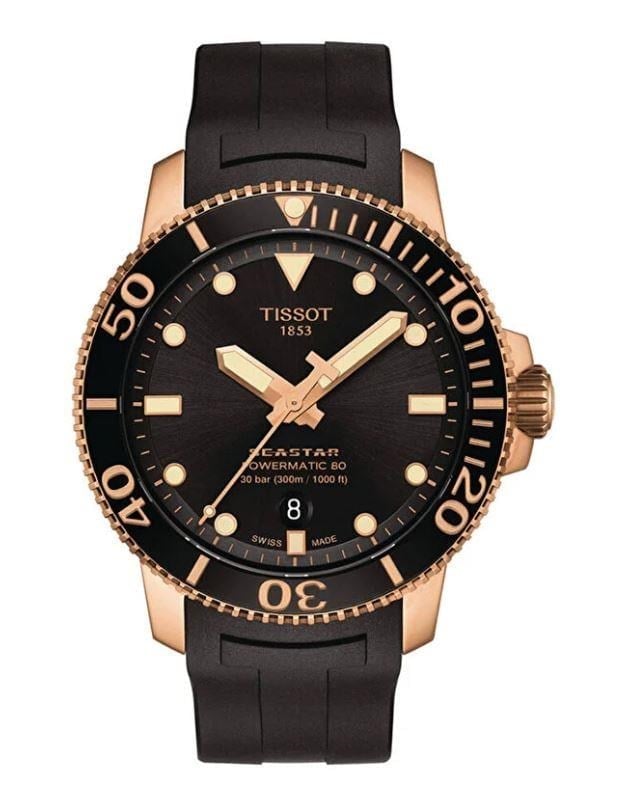 Tissot  T1204073705101 Seastar 1000 Poermatic 80 Erkek Kol Saati (SZ)