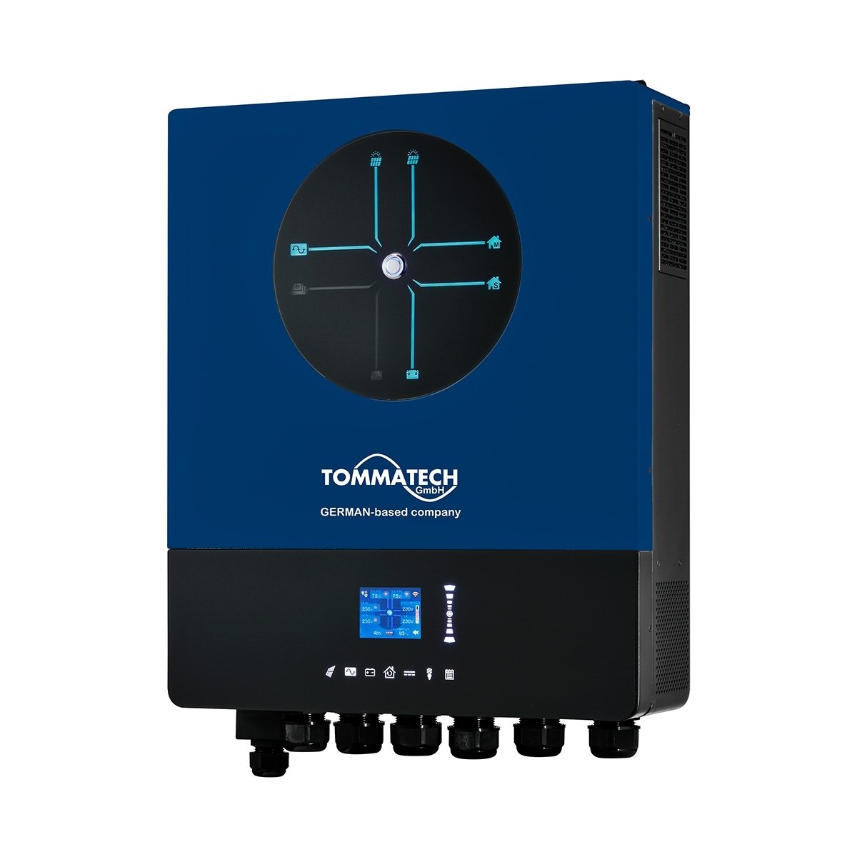 TommaTech Plus 11K 48V MPPT 1Faz Akıllı İnverter