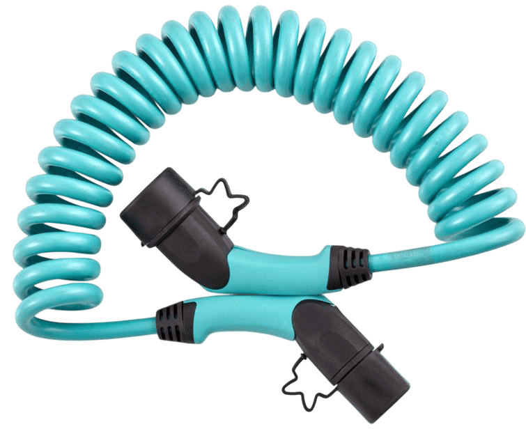 Volti Cable Spiral Tip 2 AC Elektirikli Araç Şarj Kablosu