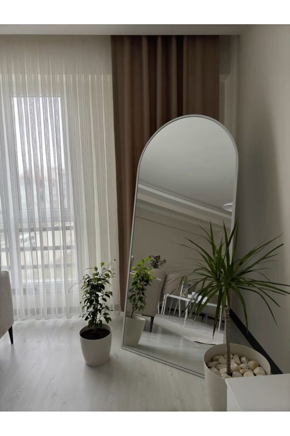 beyaz boy aynası 180x60
