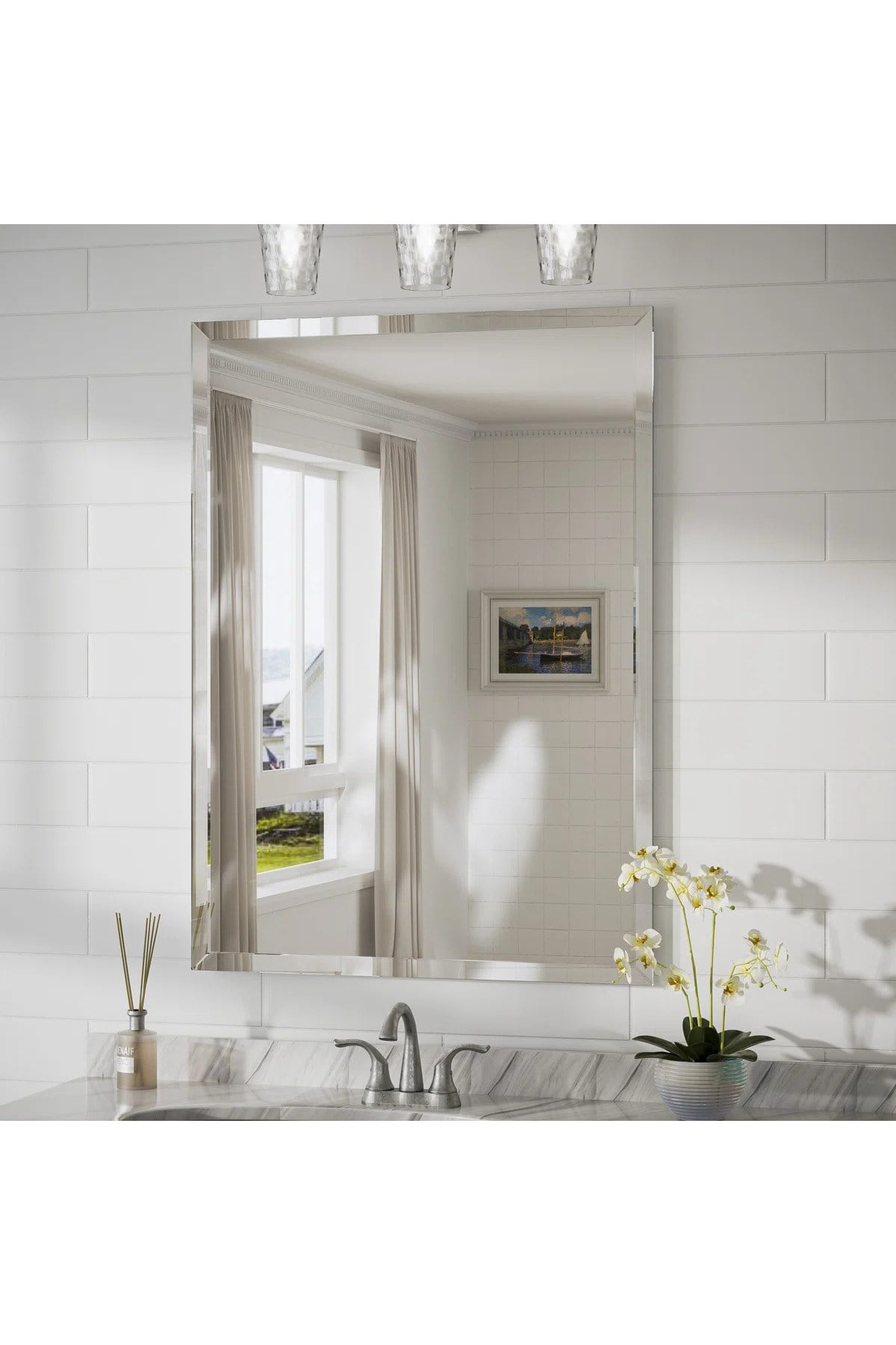 DİKDÖRTGEN BANYO AYNASI