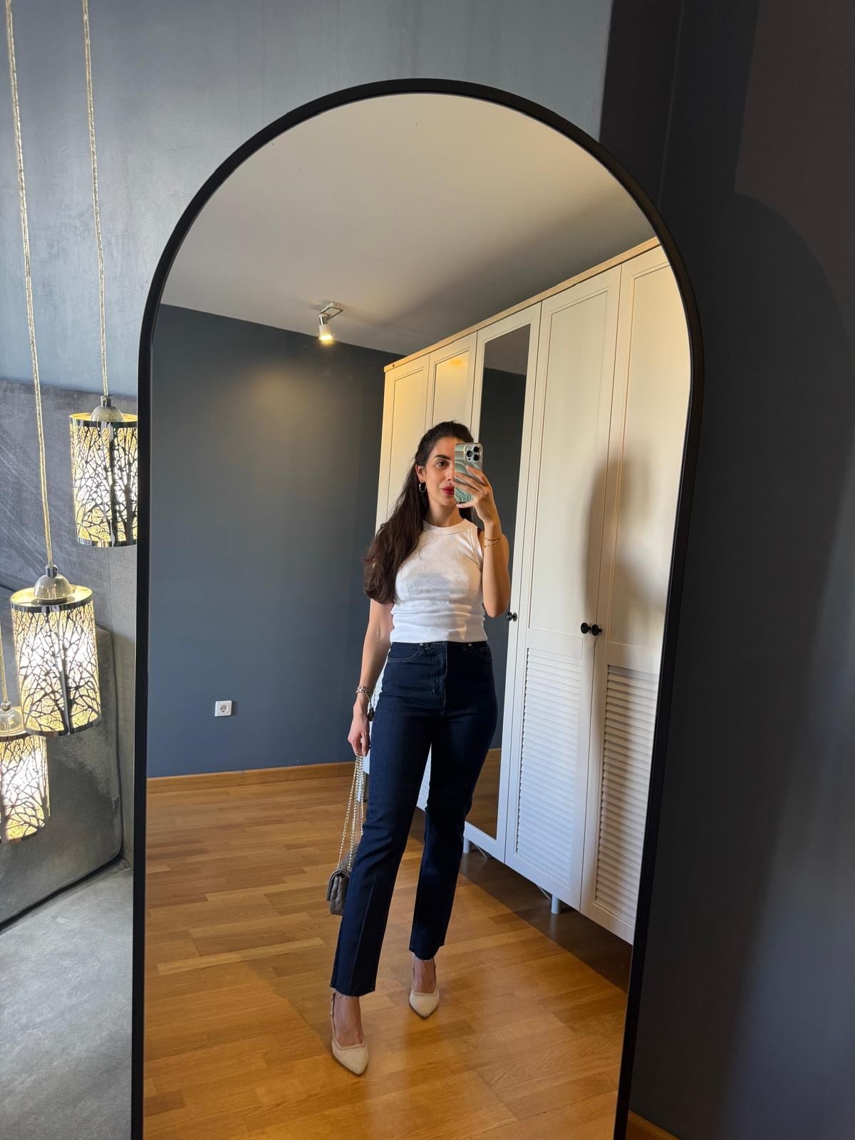 LACİVERT MOM PREMIUM JEAN 
