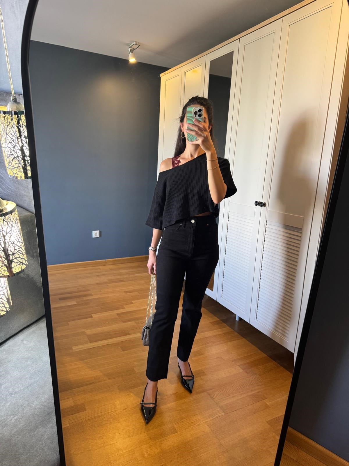SİYAH MOM PREMIUM JEAN 