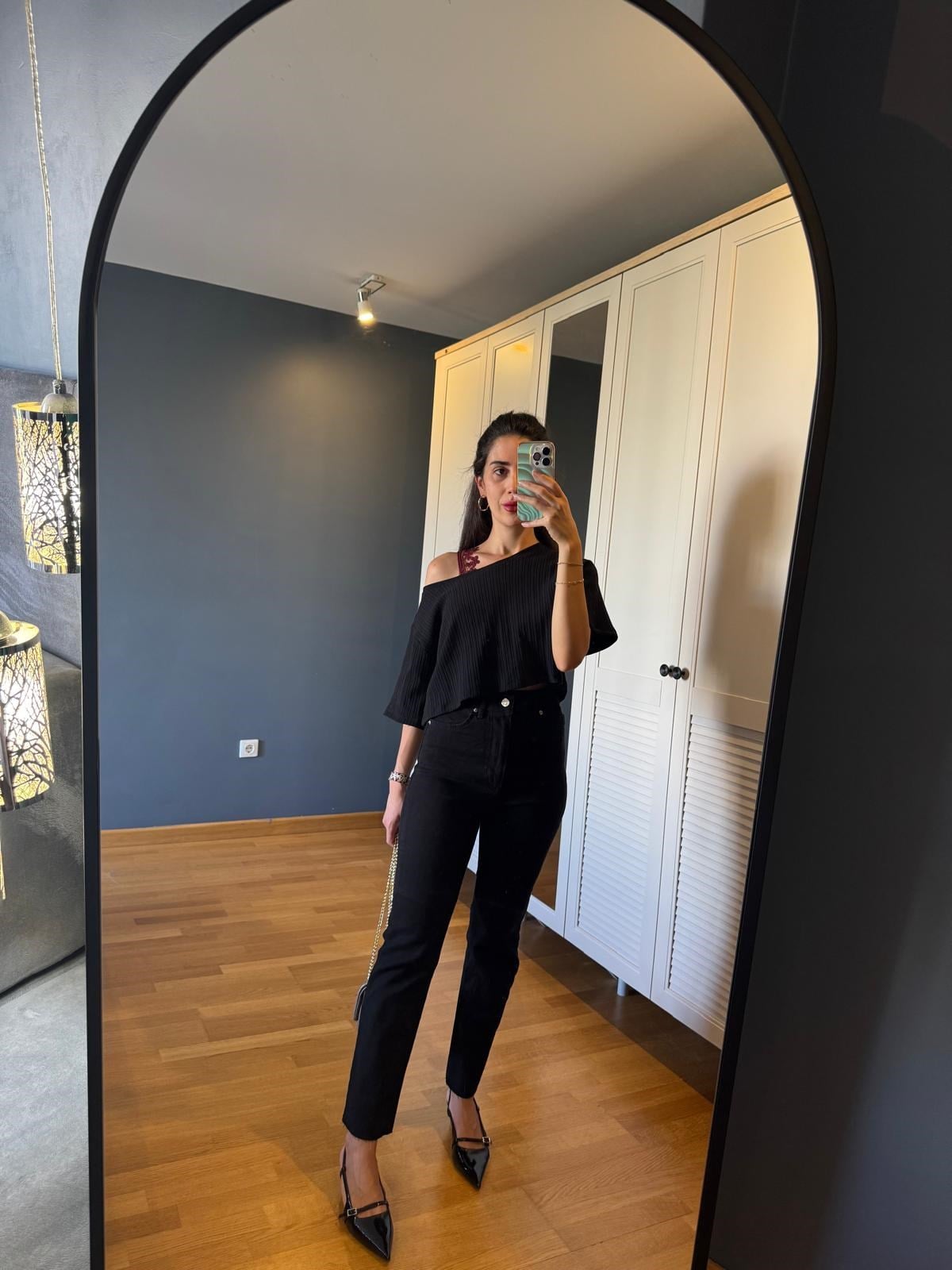 SİYAH MOM PREMIUM JEAN 