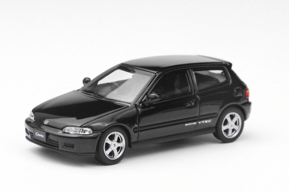 KZL-LCD64034-BL 1:64 HONDA CIVIC BLACK 48