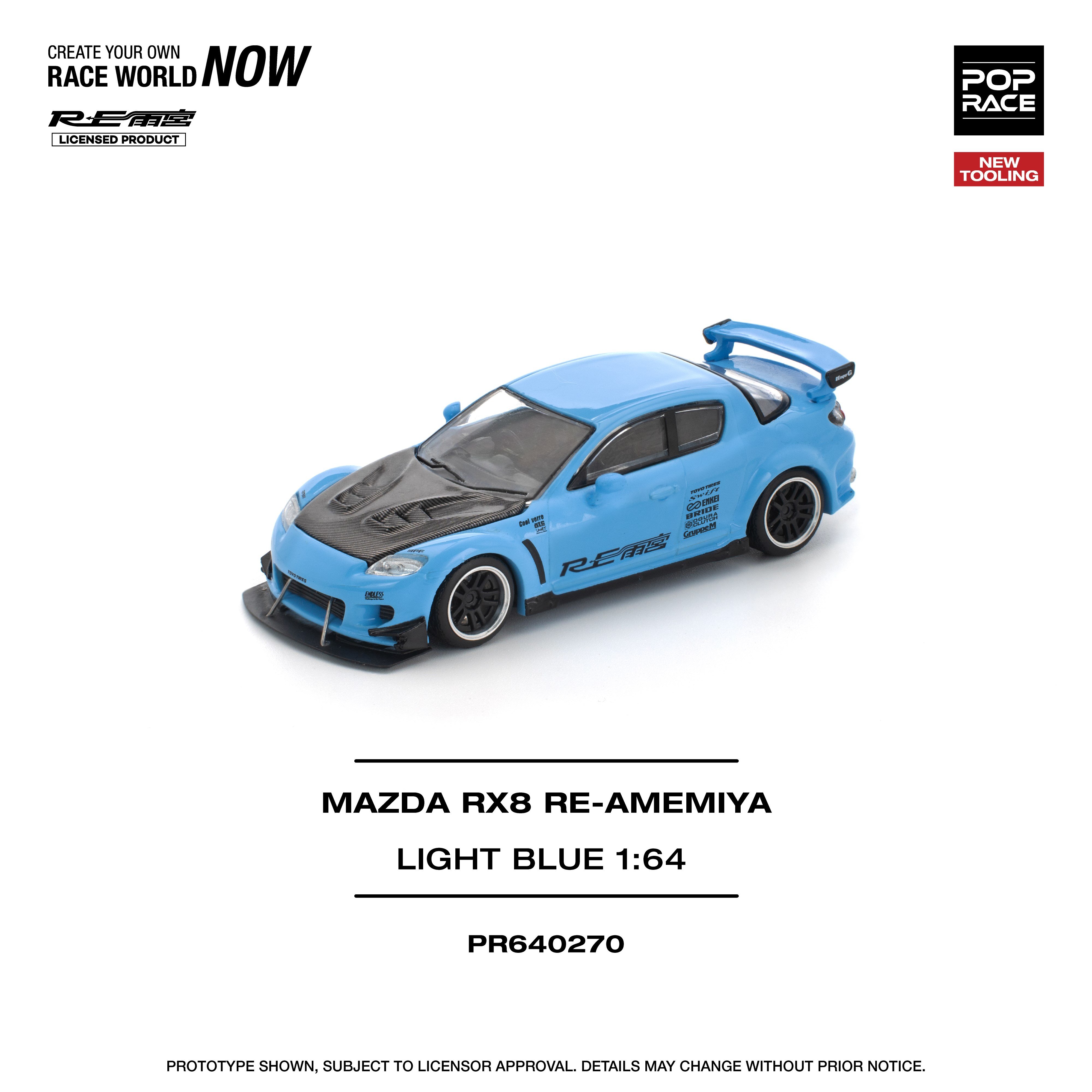 KZL-PR640270 MAZDA RX-8 RE-AMEMIYA - LIGHT BLUE 48