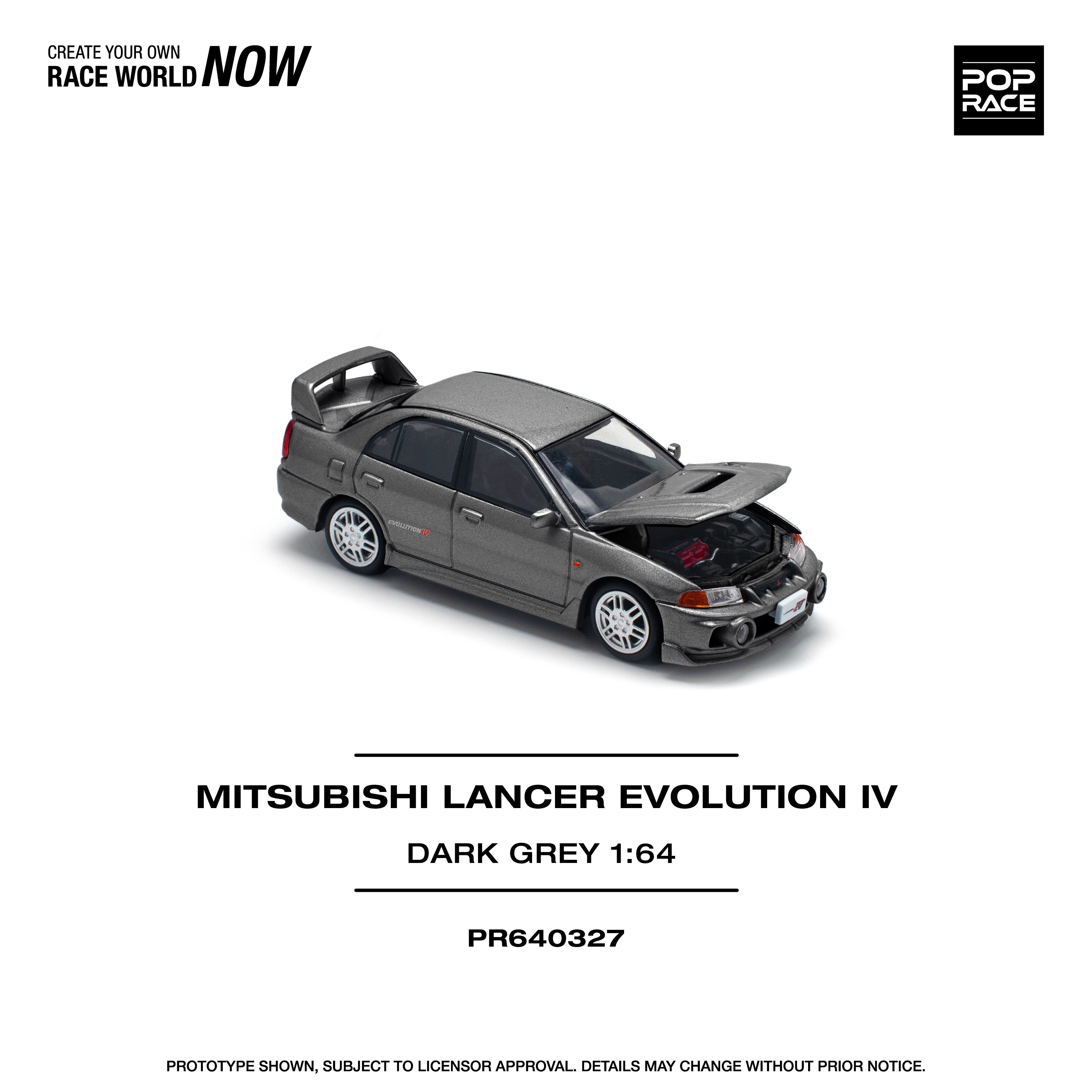 KZL-PR640327 MITSUBISHI LANCER EVOLUTION IV DARK GREY 48