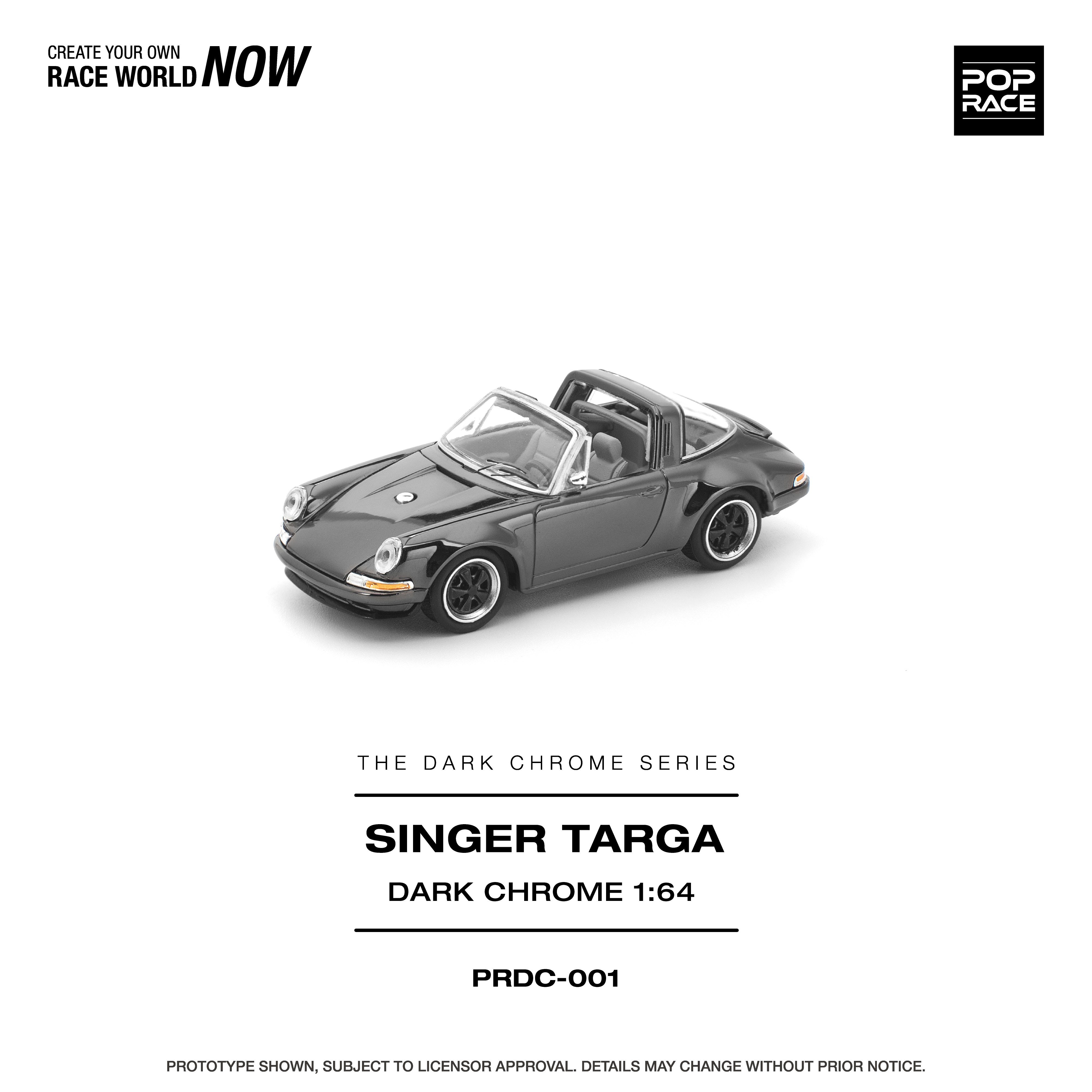 KZL-PRDC001 SINGER TARGA DARK CHROME 48