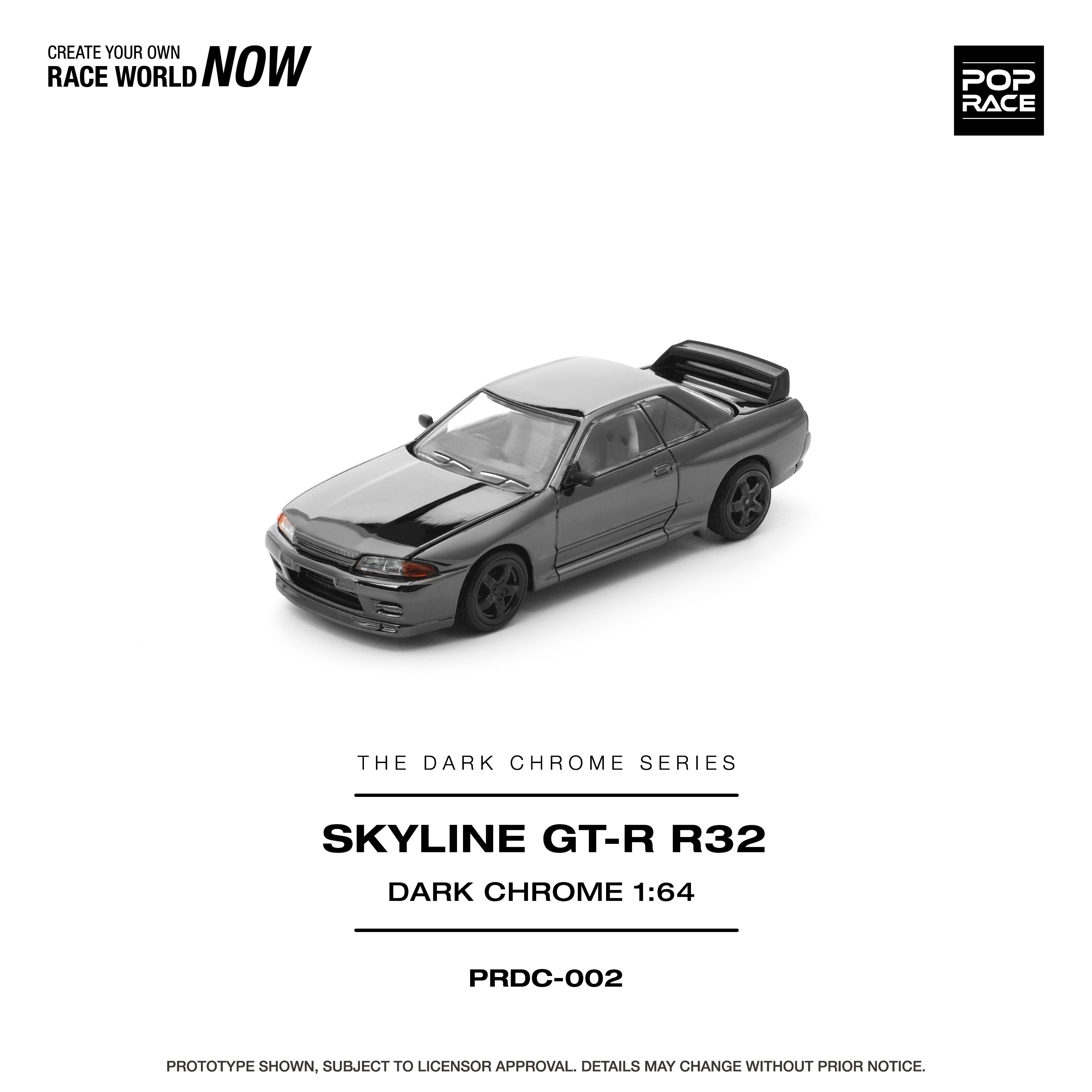 KZL-PRDC002 GT-R R32 DARK CHROME 48