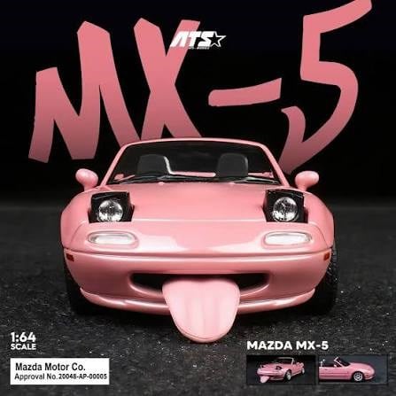 MUER-ATS880102 MAZDA MX5 METALLIC PINK