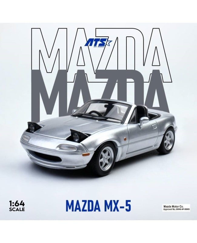 MUER-ATS880103 MAZDA MX5 SILVER