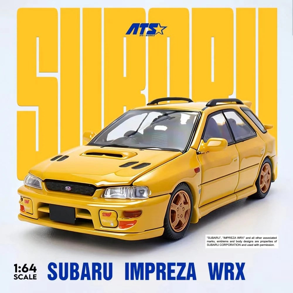 MUER-ATS881506 SUBARU IMPREZA WRX PEARL YELLOW
