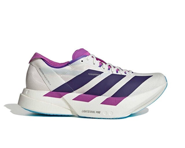 ADIDAS ADIZERO ADIOS PRO 4 Unisex Koşu Ayakkabısı JP6397 Beyaz
