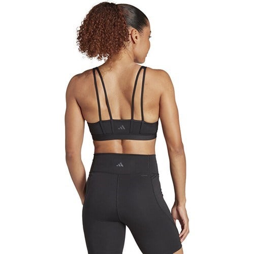 adidas All Me Ess Ms Kadın Sporcu Sütyeni IQ3371 Siyah