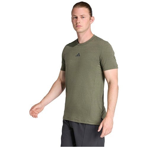 Adidas D4T Tee Erkek Antrenman Tişörtü JX3288 Haki