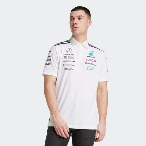 adidas Erkek Beyaz  Polo T-Shirt MER TM POLO WM JW0586