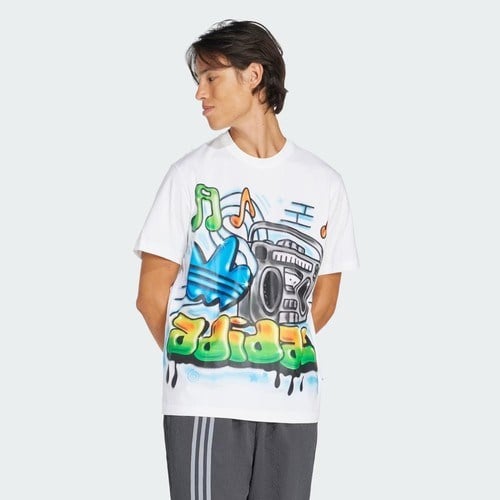 adidas Erkek Q12 TS STREET A  T-shirt JD0676