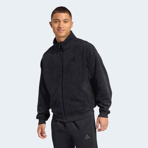 adidas  Erkek Siyah  Ceket M FI SL SHRP TT JW7118