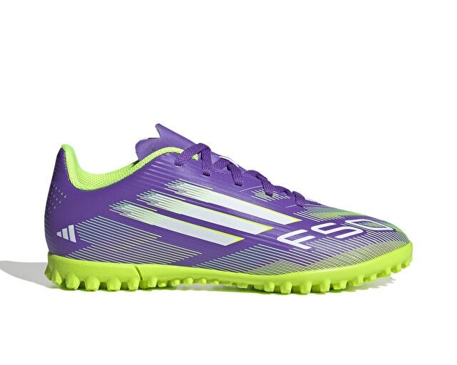 ADIDAS F50 CLUB TF J Çocuk Halı Saha Ayakkabısı JI0039 Mor